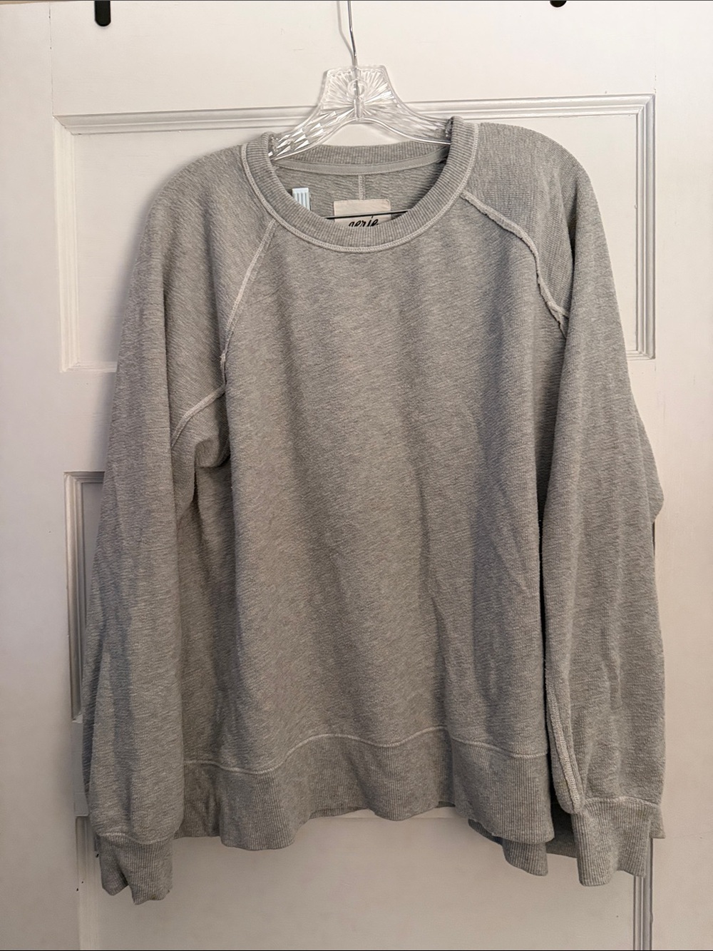 Aerie Oversized Gray Crewneck